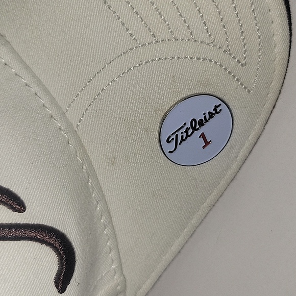 Titleist 1 cap adjustable strap New Era Brown embroidery - Picture 3 of 7